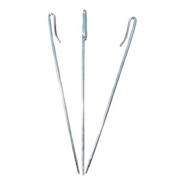 Creative Zone Sikh Baaz/Salai/Baaj/Needle for Turban/Patka (Stainless Steel)(Silver) for Men/Women.(Pack of 3)