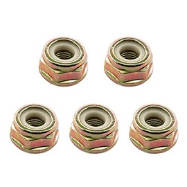 MCHNIC 5x Universal Nut Left Thread M10 x 1.25 for Lawn Mower Brush Cutter Trimmer