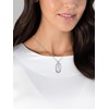 Glanzstücke München Women's Necklace with Pendant 925 Sterling Silver, Silver