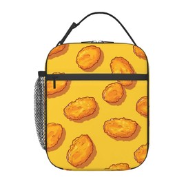 VANZEV Lunch Box for Women Men, Chicken Nugget Food Insulated Lunch Box Reusable Portable Lunch Bag Cooler Tote Waterproof Lunch Container for Office Picnic Work Travel Hiking