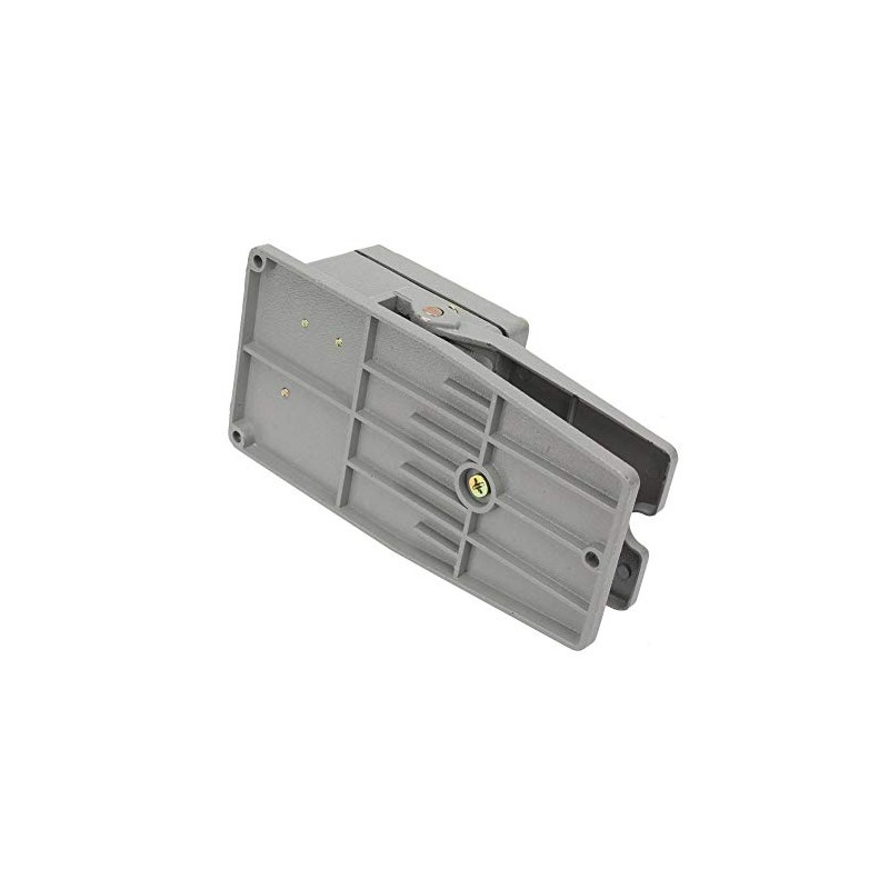 Industrial Foot Switch, AC 250V 15A Momentary Metal Foot Pedal