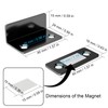 Cabinet Magnetic Catch L-Shaped Jiayi 6 Pack Ultra Thin Cabinet