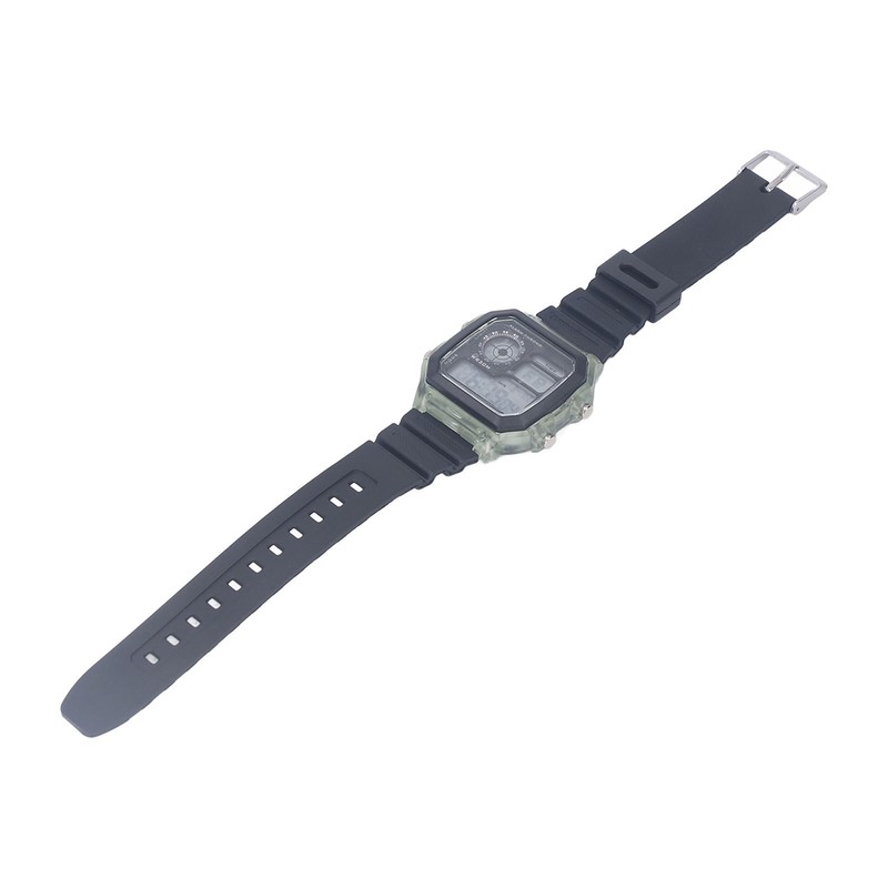 Electronic Sports Watch 12 24 Hours Waterproof Digital Wrist Watch