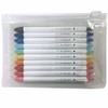 Zebra WYSS22-10C Water Based Pen, Clickart, 10 Color Set