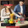 DWËLLZA KITCHEN Airtight Food Storage Containers - Pantry Snacks Kitchen