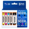 Torvon Torvon Remanufactured Ink Cartridge Replacement for Epson 302 Ink