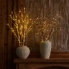 Hairui Lighted Willow Branches Battery Operated Home Mantle Christmas Decor