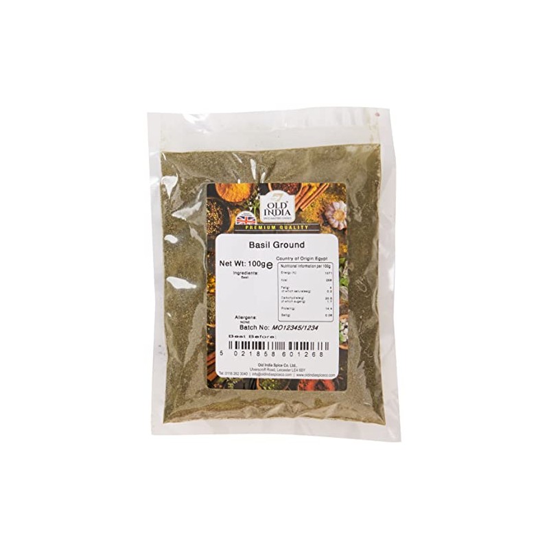 Old India Basil Ground 100g
