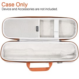 RAIACE Hard Carrying Case Compatible with dyson airstrait straightener, Travel Storage Bag. (for sale is case only) - Gray
