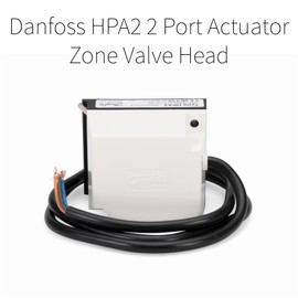 LavaTap – Danfoss HPA2 Valve Actuator Head 230V – Replacement 2-Port Motorised Valve Head for 22mm and 28mm Valves – 4-Wire Central Heating Actuator – Compatible with HP22/HP28 2 Port Valve Bodies