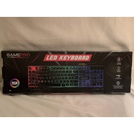 GamePro Game Pro LED Keyboard RGB LED Lights NEW