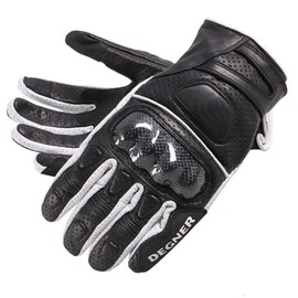 DEGNER Riding Mesh Leather Gloves / RIDING MESHLEATHER GLOVES White L TG-56M