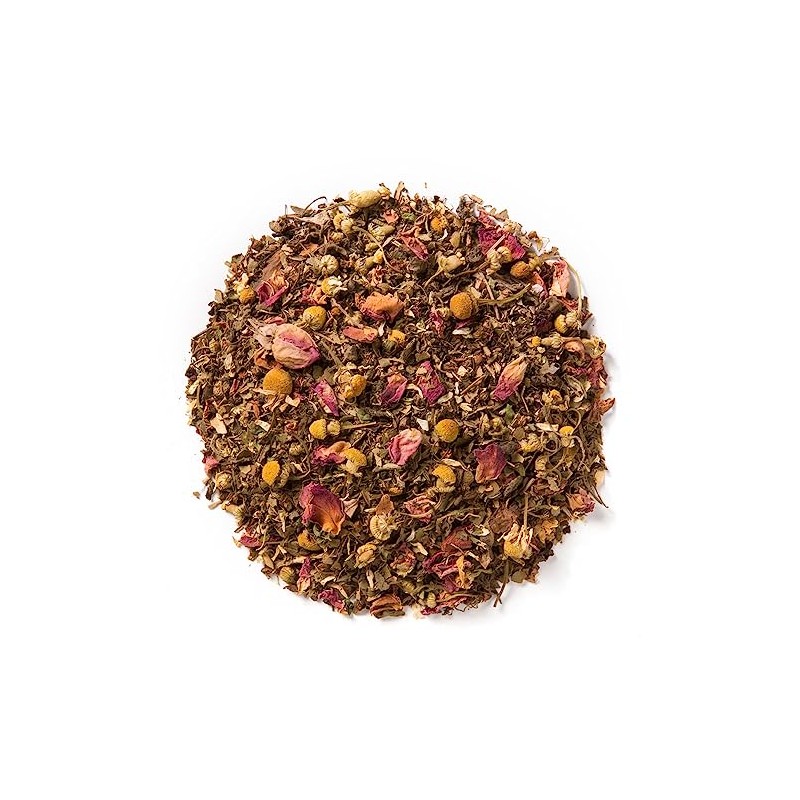 Davidson's Organics, Tulsi Rose Petals, Loose Leaf Tea, 16-Ounce Bag