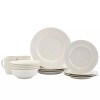 Unbranded Tabletops Gallery White 16pc Dinnerware Set Service for 4