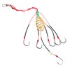 4 Pcs Fishing Baits Hooks Carp Cage Fish Feeder Tackle