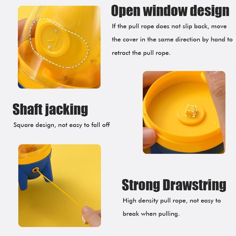 Transparent Egg Scrambler Fall Proof Manual Household Egg Yolk Egg