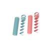 2-Pack Pull-Apart Ice Cube Trays with Lid, Press-Type Easy Release,