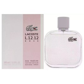 Lacoste L.12.12 Rose Eau Fraiche by Lacoste for her EDT 3.3 / 3.4 oz New in Box