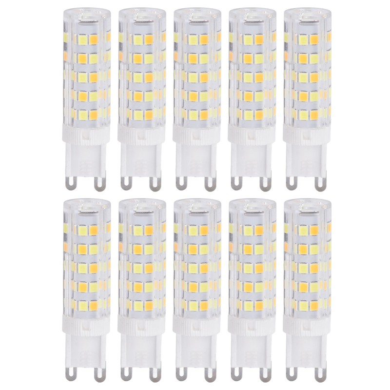 10PCS G9 LED Lamp Dimmable Ceramic LED Bulb Replace Halogen