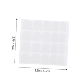 SAFIGLE 50 Pcs Double Sided Manicure Nail Paste Tape for Home DIY and Professional Nail Salon and Competitions