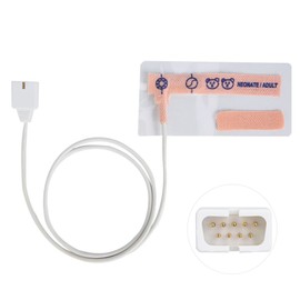 9 Pin Plug Disposable SpO2 Sensor Wrap Oxygen Saturation Probe Fit for Biolight
