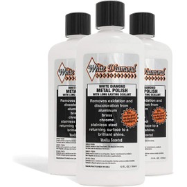 Schultz Laboratories Metal Polish - Perfect for Stainless Steel, Brass, Aluminum, Chrome, Gold, Silver - Multi-Purpose Cleaner, Sealant, Rust Remover/Preventer for Cars, Jewelry, Boats & More - 3 Pack