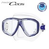 Tusa M-212 Ceos Clear Skirt Scuba Diving Mask - Cobalt