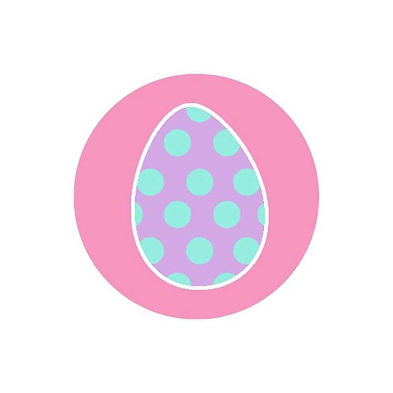144 Easter Eggs 30mm School Reward Stickers for Teachers, Spring