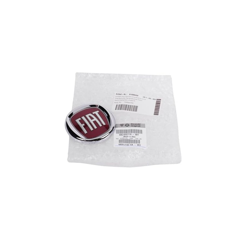 Original Fiat 500 + L Emblem Front Emblem – 51932710
