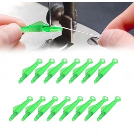 Fish Mouth Automatic Sewing Needle Threader - 15pcs Upgrade Quick Loop, Easy Self-Thread Tool