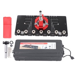 Woodworking Drill Guide Hole Locator Fixture Pocket Jig Positioning Accessories for Hinge Installation