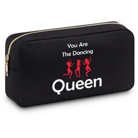 Dancer Lover Gifts Cosmetic Bags Appreciation Gifts for Dancer Teacher Gifts for Women Dancer Makeup Bag Dancing Lover Gift Christmas Birthday Gift for Dancer Daughter Friend Travel Toiletry Bag