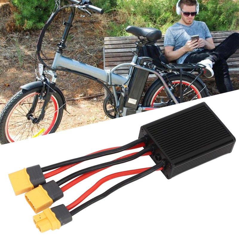Electric Bike Double Battery Discharge Converter Dual Battery Parallel Module