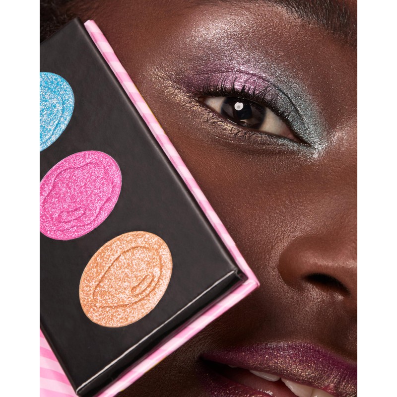 KIKO Milano Candy Crush™ Ultra Shimmer Eyeshadow Trio, Palette With