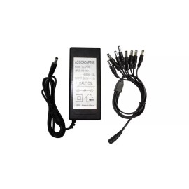 GW 12V 5 Amp Power Supply with 1 to 8 Power Spittler