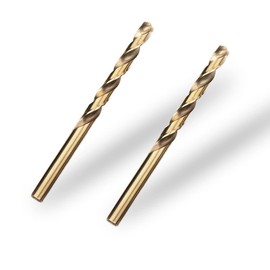 Meccion HSS Cobalt Jobber Drill Bit 2pcs 8.5mm Twist Drill Bit for Drilling Stainless Steel and Metal