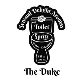 Before & After You Go Toilet Spritz Multi-Use Odor Eliminator and Air Freshener- From The Outlaw Collection: THE DUKE