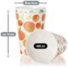 com-four® 12 x Reusable Drinking Cups for Party, Garden, Camping,