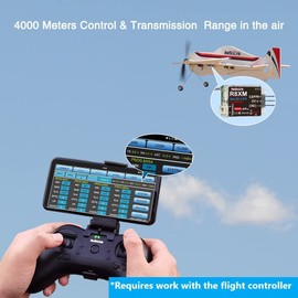 Radiolink R8XM 8 Channels 2.4GHz RC Receiver SBUS/PPM Voltage Telemetry Long Range Control RX for Aircraft T8S/T8FB Transmitter