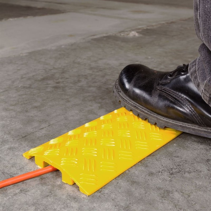 Guardian High Traffic Pedestrian Modular Drop-Over Cable Concealer