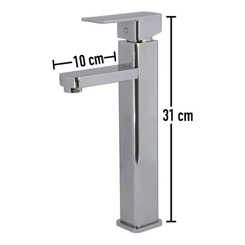 CNX Mezcladora Cromada Para Fregadero (monomando)