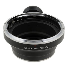 Fotodiox Pro Lens Mount Adapter Compatible with Bronica SQ Lenses on Sony A-Mount (Minolta AF) Cameras