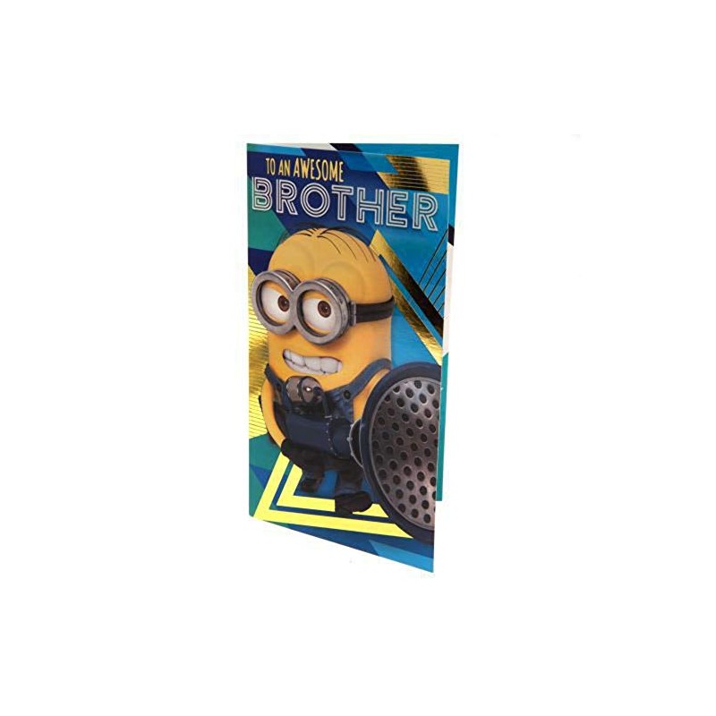 Despicable Me Brother Birthday Card