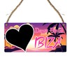 Days Until Ibiza Holiday Countdown Chalkboard Plaque – Vibrant Sunset