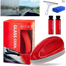 NoBrand Powerful Windshield Cleaner & Oil Film Remover, Glass Cleaning Mouse, Windshield