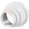 MKK Plastic Ventilation Pipe, Ducting System, Tube Supply Exhaust Reducer,