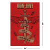 Bon Jovi - Music Poster (Livin' On A Prayer) (Size: