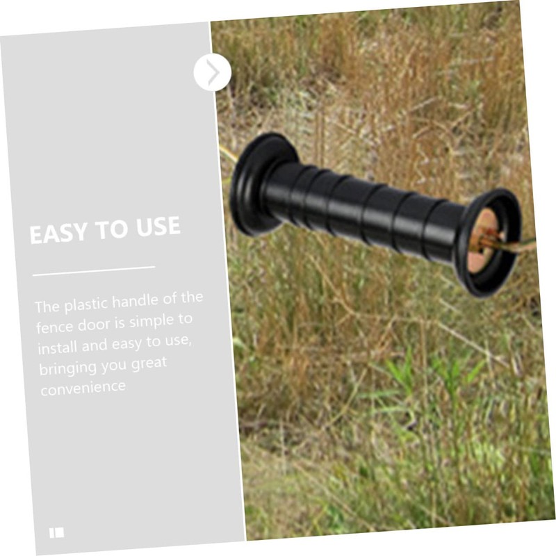 Gadpiparty 2Pcs Insulated Electric Fence Gate Handles Durable Plastic Farm