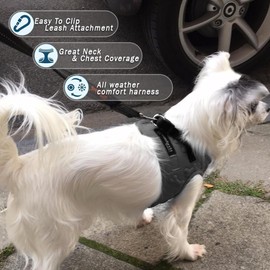 Comfort Fit Dog Harness – Adjustable No-Pull Vest for Small, Medium & Large Dogs – Soft Padded Step-in Design for Easy Control – Ideal for Walking, Running & Training – All-Weather Premium Dog Vest