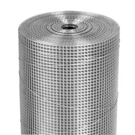 Nueve Deer Hardware Cloth 1/4 inch Mesh, 48" x 100' Wire Mesh Fence, 23-Gauge - Hot-Dip Galvanized After Welding - Ideal for Chicken Wire Fencing, Gopher Barriers, Garden Fence, Snake Fencing